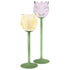 Whimsy in Bloom – Tulip Candle Holder Set