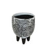Zebra Shadows – Footed Ceramic Vases