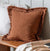 Earthbound Cushion in Rust Exclusive Spaces