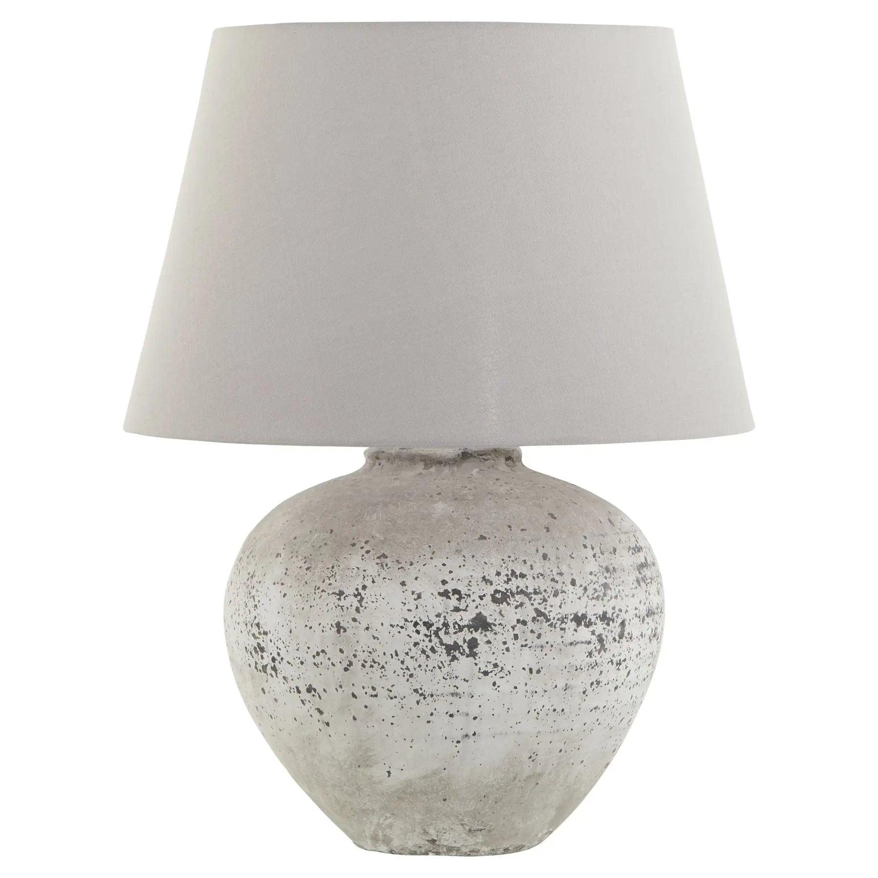 UK Christmas Decorations – Regola Large Stone Ceramic Lamp Exclusive Spaces