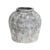 UK Christmas Decorations – Aged Stone Ceramic Vase Exclusive Spaces