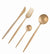 Glamour Cutlery Gold (16 Piece Set) - Exclusive Spaces