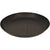 Graphite Platter - Round with Herringbone detail - 36cm Exclusive Spaces