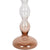 Glass Bobble Candlestick Rose Ombre Exclusive Spaces