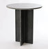 Minerals Side Table- Black Marble