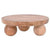 Wooden Platter with Ball Feet - Exclusive Spaces