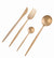Glamour Cutlery Gold 16 pc Set) Tableware - Exclusive Spaces