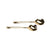 Glamour Salad Spoons - Gold Tableware - Exclusive Spaces