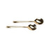 Glamour Salad Spoons - Gold